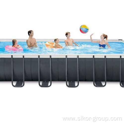 Ground Large Swimming Pool Stainless Steel Frame